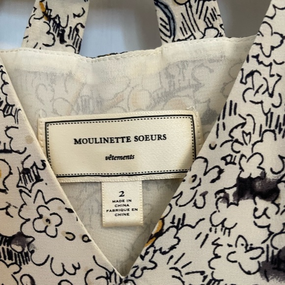 Silk Sun Dress with Cutout Details from Anthropology - Picture 2 of 5